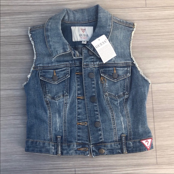 Guess Jackets & Blazers - Guess Jean Vest NEW with tags Size Small